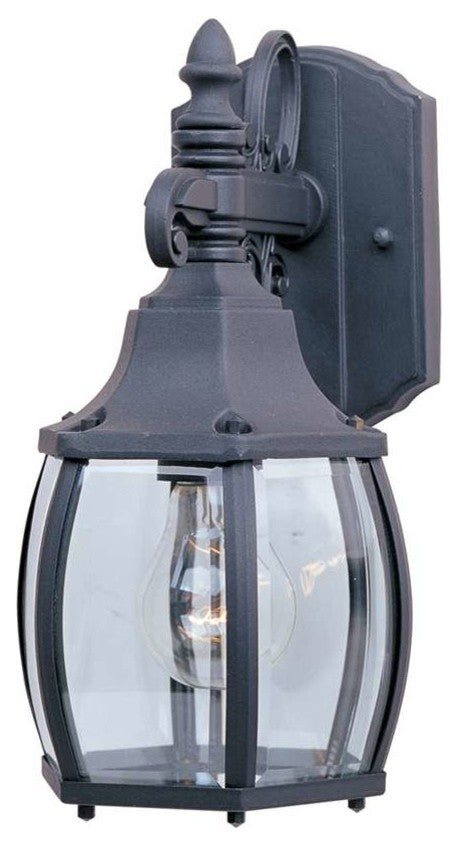 Maxim Lighting Crown Hill 1-Light Outdoor Wall Lantern Black - 1031BK