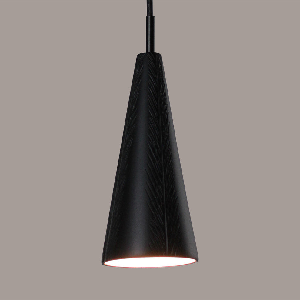 Fossil Mini Pendant, Slate Black