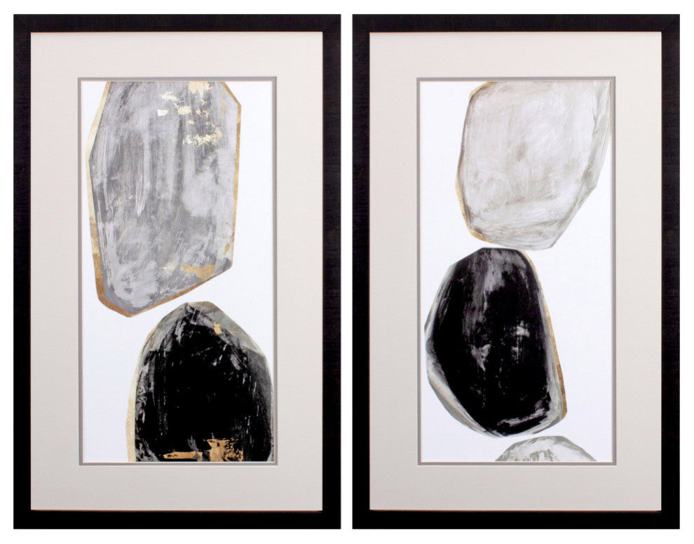 Stones, 2-Piece Set, Wall Art