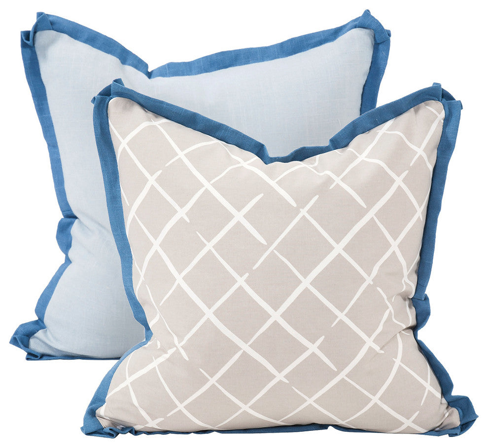 Howard Elliott Madcap Cottage Cove End Ocean 20" x 20" Pillow