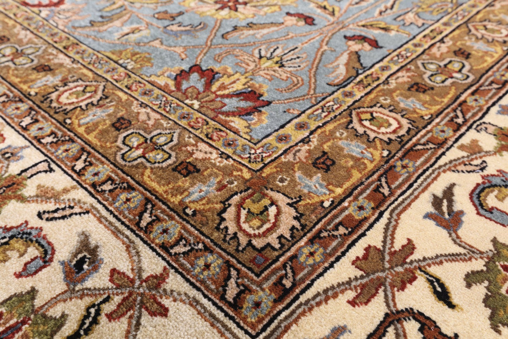 Persian Tabriz Hand-Knotted Wool Rug 10' 0" X 14' 0" Q9442