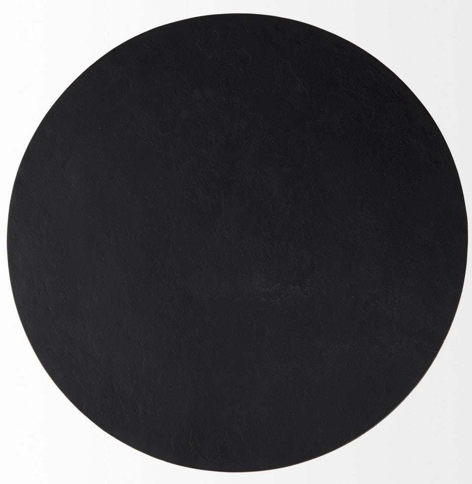 Minimal Black Iron Side Table