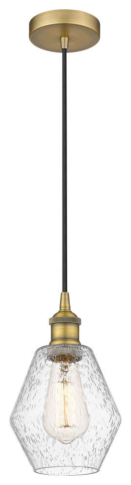 Innovations 616-1P-BB-G654-6-LED 1-Light Mini Pendant, Brushed Brass