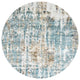 Ahgly Company Indoor Round Mid-Century Modern Area Rugs, 3' Round