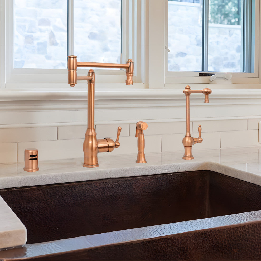 Akicon™ One-Handle Drinking Water Filter Faucet Water Purifier Faucet Copper