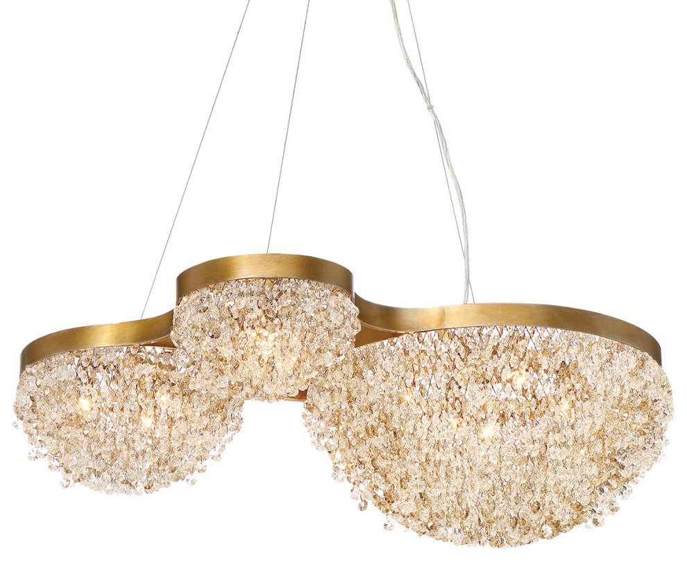 15-Light Luxe Large Chandeliers by Eurofase