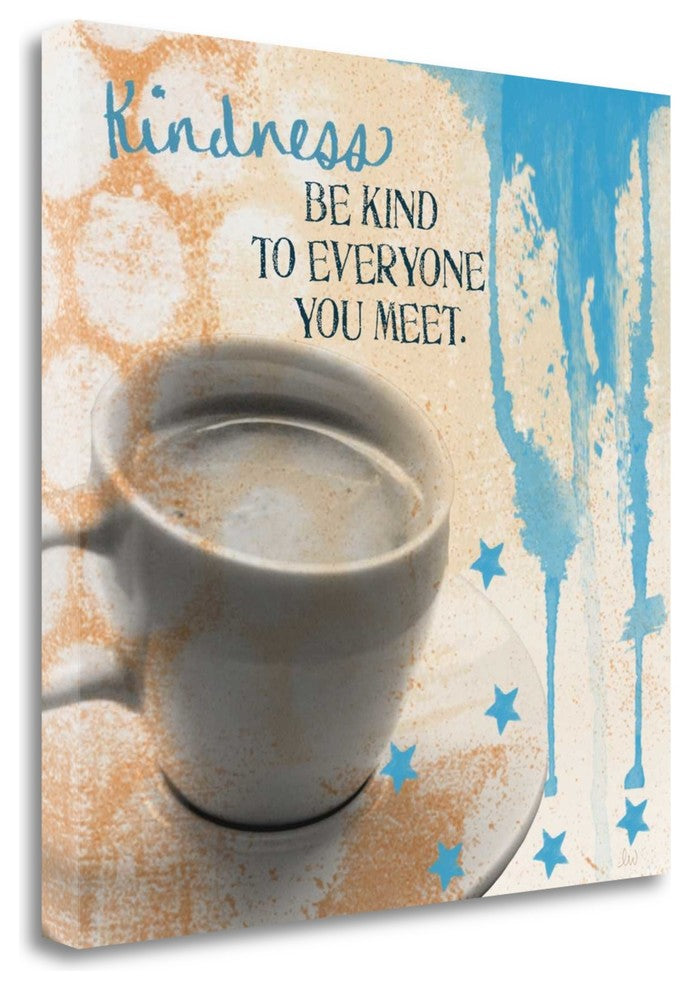 "Kindness" By Linda Woods, Giclee Print on Gallery Wrap Canvas, Ready to Hang