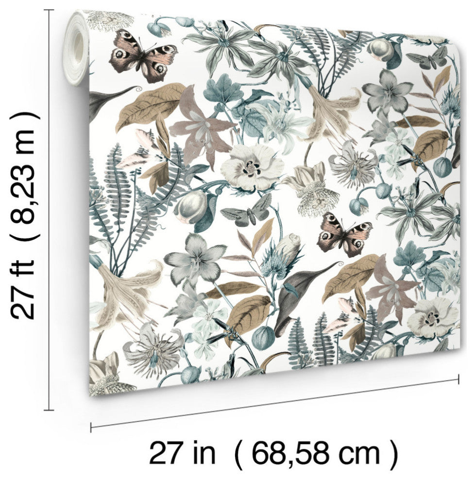 Butterfly House Wallpaper