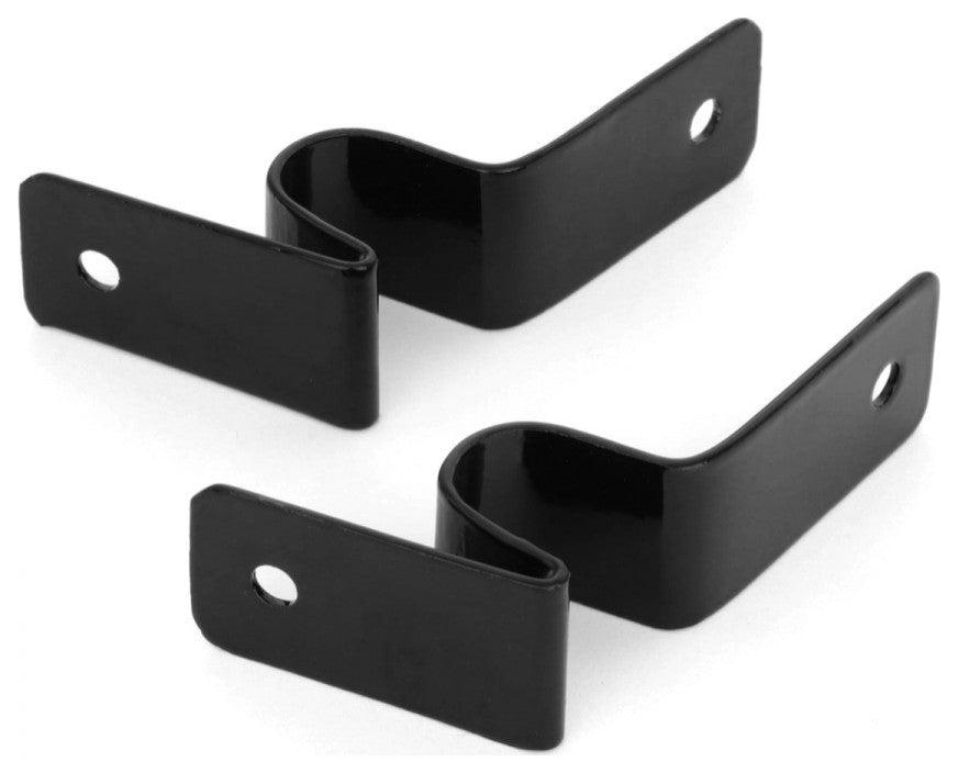 Carpet Rod Brackets Black Brass