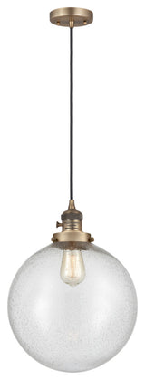 INNOVATIONS 201CSW-BB-G204-12 1-Light Mini Pendant Brushed Brass