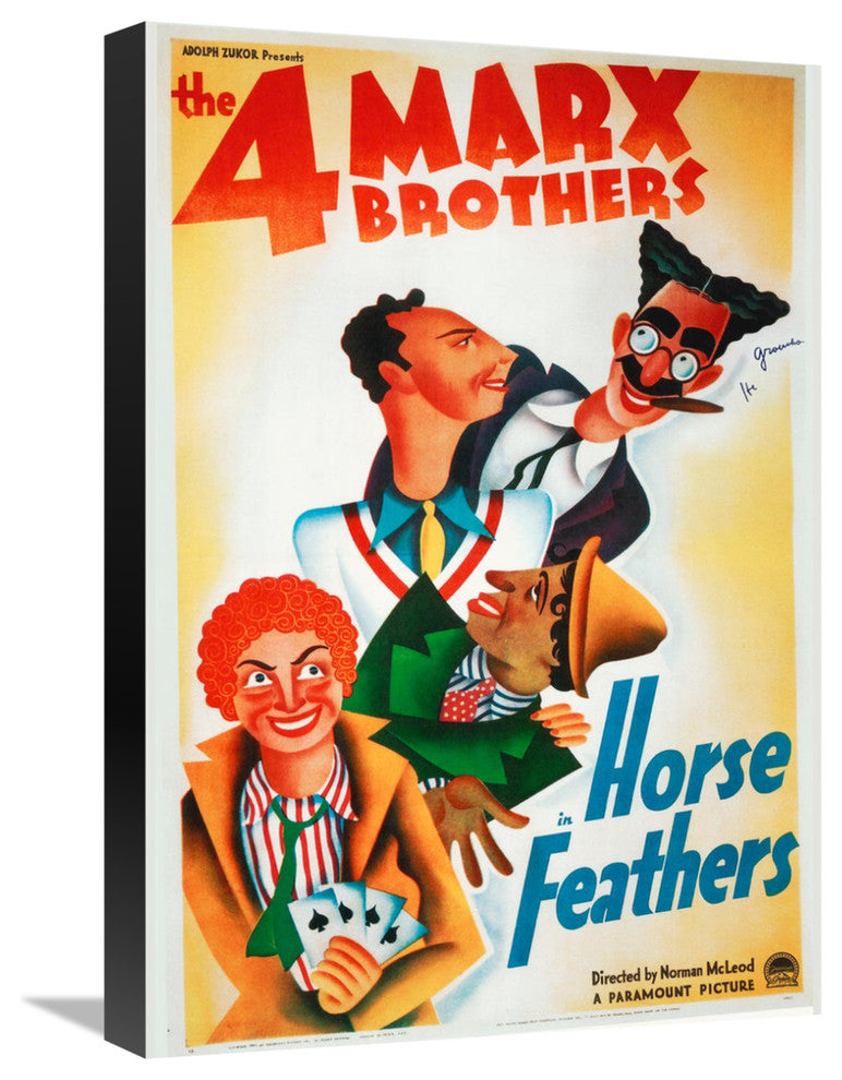 "Marx Brothers - Horse Feathers 01" Canvas by Hollywood Photo Archive, 15x22"
