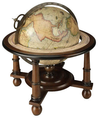 Navigators Terrestrial 16th Century Globe