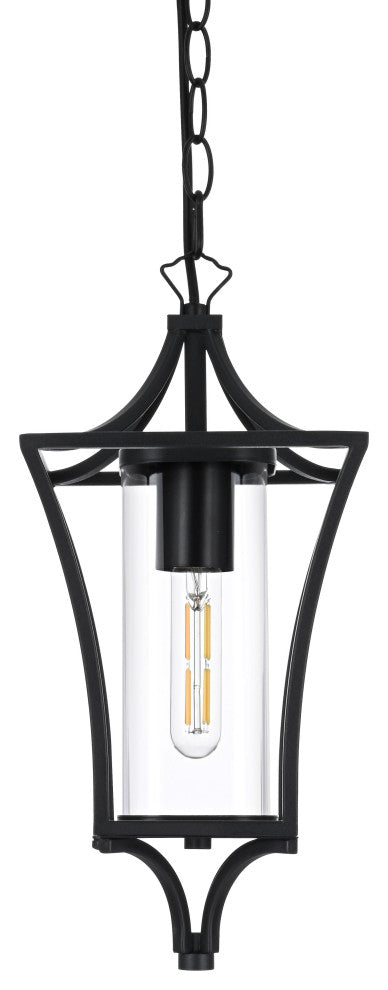 Home Living 7" Outdoor Pendant, Black