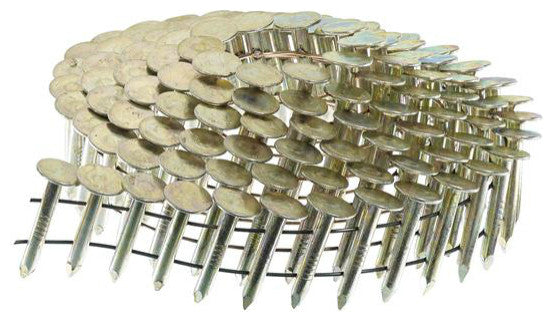 SencoÂ® M003104 Galvanized Smooth Shank Roofing Coil Nails, 1.25"x0.120", 7200-Ct