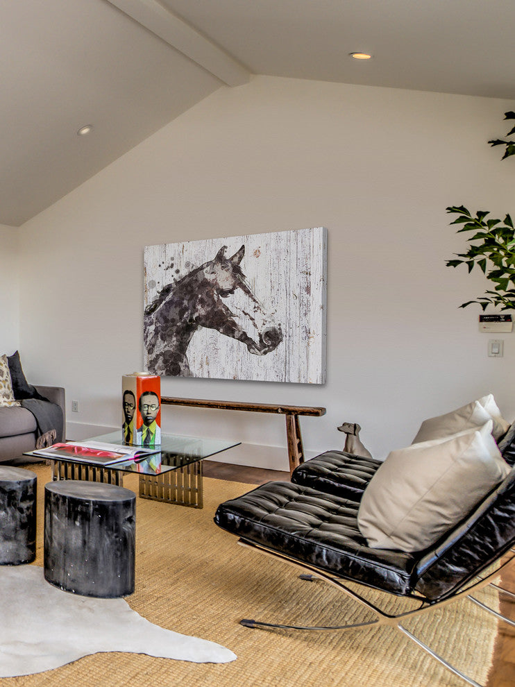 Marmont Hill, "Skylar Horse" by Irena Orlov Painting on Wrapped Canvas, 52x40