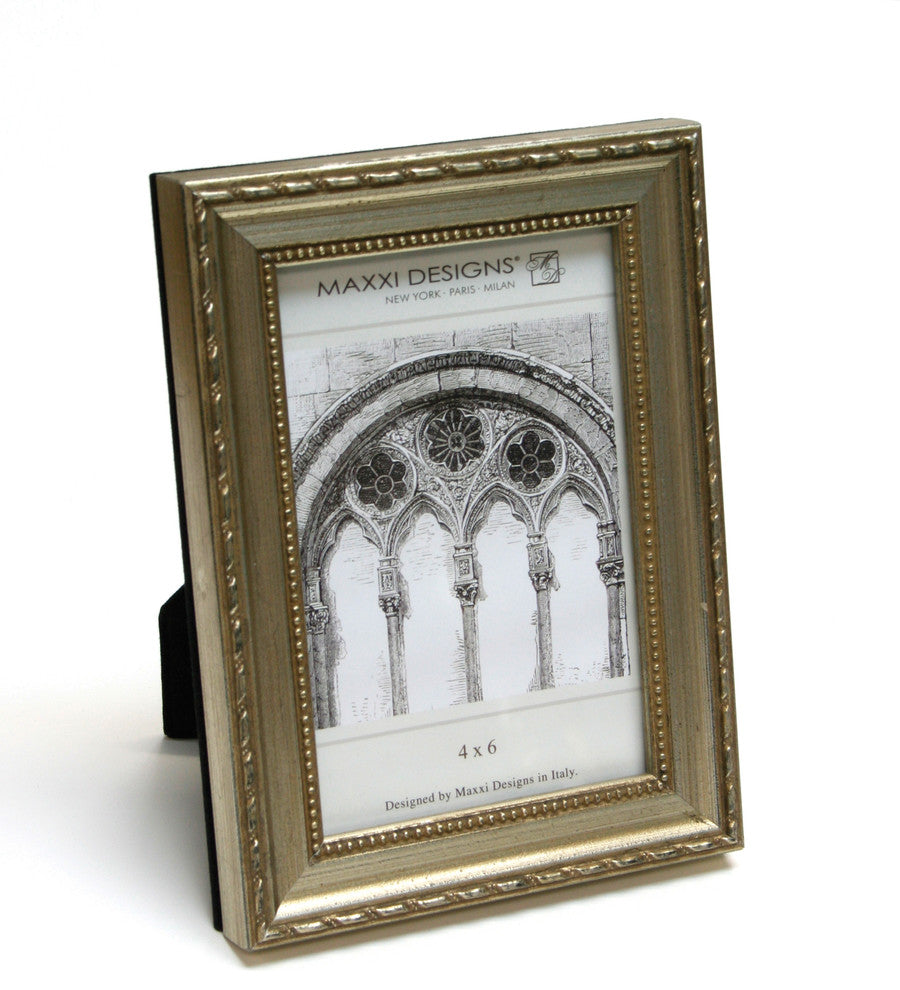 Arezzo Antique Frame, Silver, 5"x7"