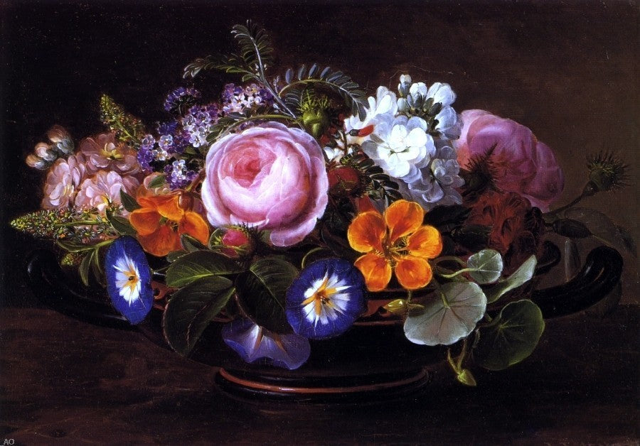 Johan Laurentz Jensen Still Life Wrapped Canvas, 18"x27"