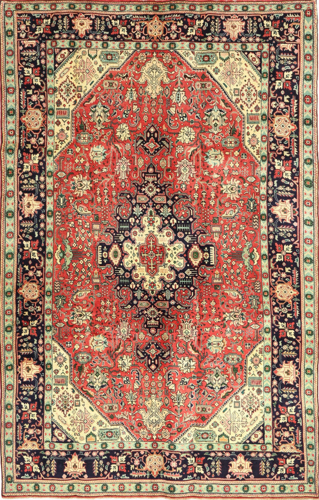 Ahgly Company Indoor Rectangle Traditional Area Rugs, 8' x 12'