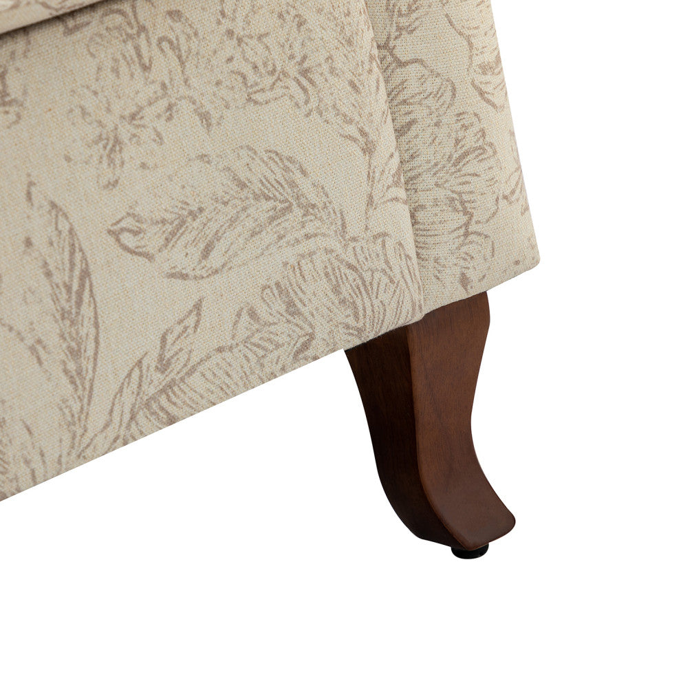 Nicola Contemporary Armchair, Linen