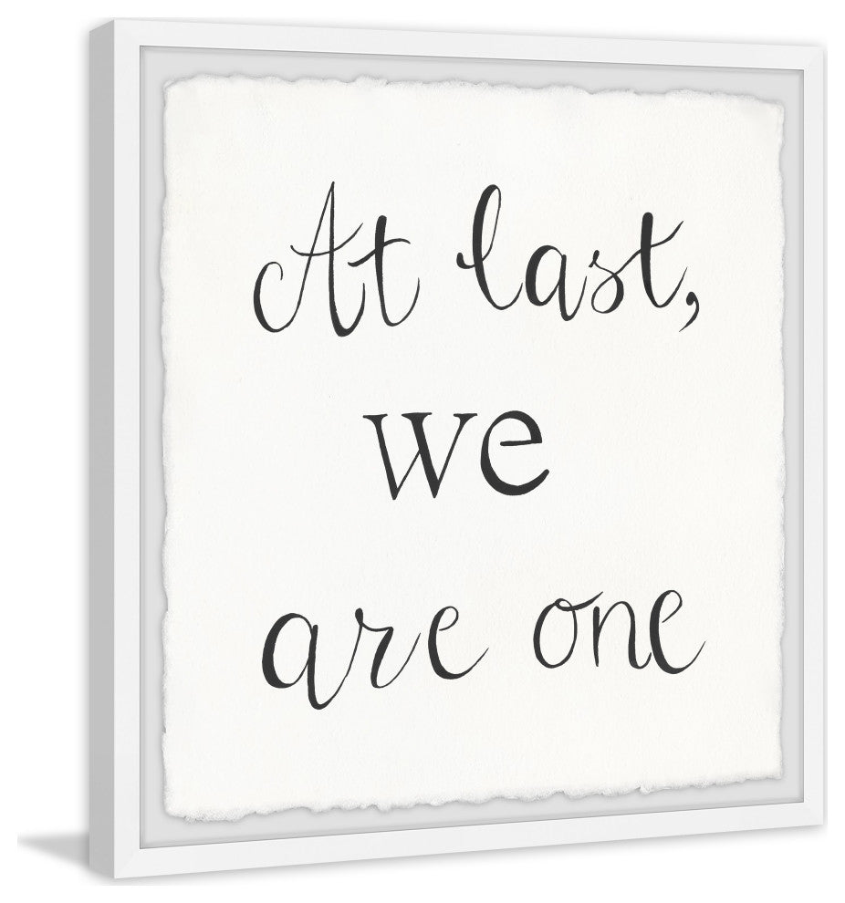 "We Are One II<br>" Framed Painting Print, 32x32
