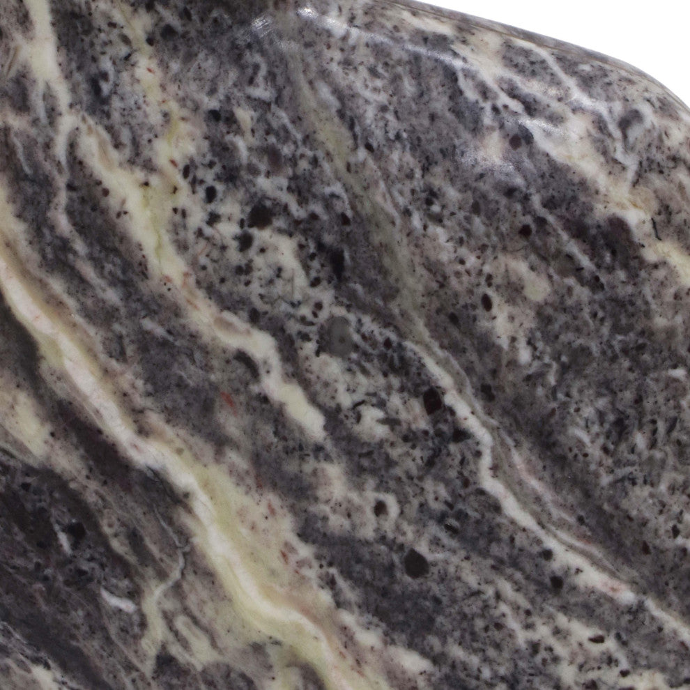 Pika Gray Marble Vase, Large