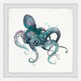 "Tentacles I" Framed Painting Print, 24"x24"