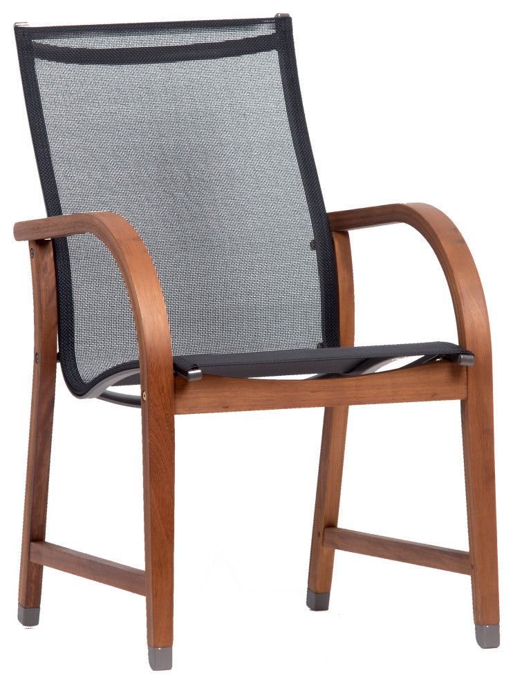 Amazonia Bahamas 9-Piece Square Patio Dining Set | Eucalyptus Wood