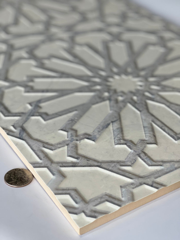 Arabesque 12 x 24 Ceramic Tile for Wall