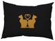 Halloween Cats Accent Pillow, Golden Mustard, 14"x20"