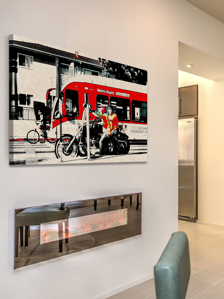 "9976" Painting Print on Canvas by Irena Orlov