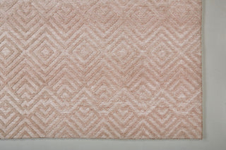 Weave & Wander Oliena Modern Art Deco Rug, Blush, 9'6"x13'6"
