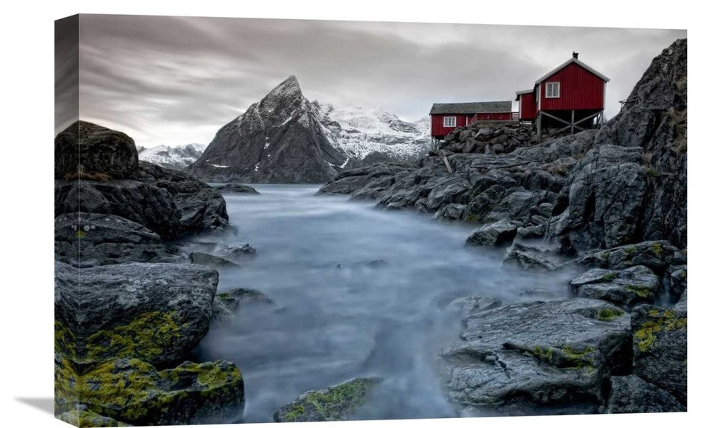"Living Norway" Stretched Canvas Giclee by Liloni Luca, 22x15"