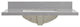 Jaen Composite Stone Vanity Top With Ceramic Sink, Reticulated Gray, 37"