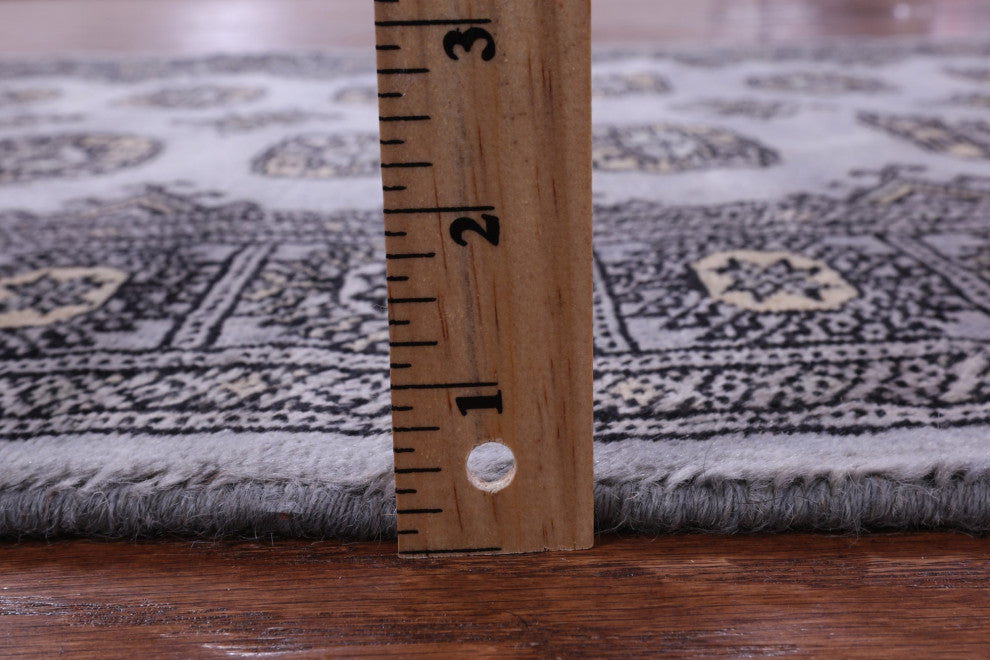 Hand-Knotted Signed Silky Bokhara Wool Rug 3' 3" X 5' 0" - Q13799