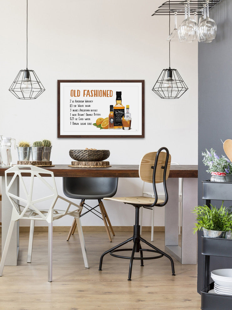 "Old Fashioned Concoction" Framed Painting Print, 24"x16"