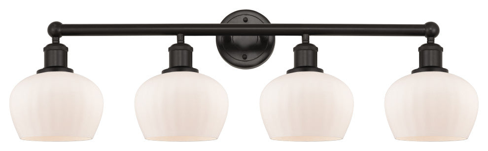 Innovations 616-4W-OB-G91 Fenton 4 Light 33.5" Vanity Light, Oil Rubbed Bronze