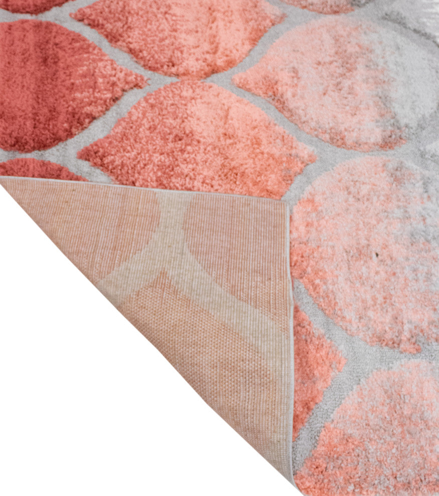 Noori Rug High-low Theron Grey/Terracotta Rug