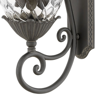 Hinkley Plantation Large Wall Mount Lantern, Museum Black