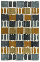 Rizzy Home Tetra Collection, 7'9" x 9'9" Rug