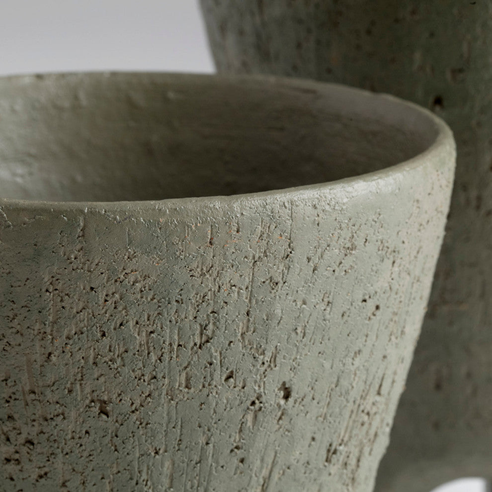 Molca Vase, Gray Small
