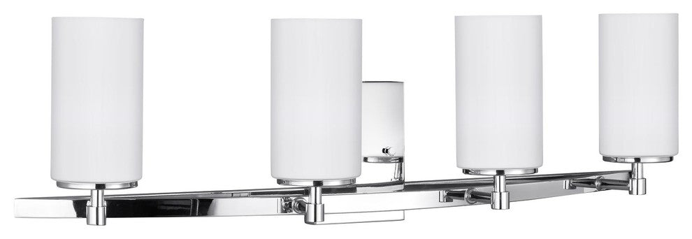 Generation Lighting Lighting 4-Light Wall/Bath, Chrome