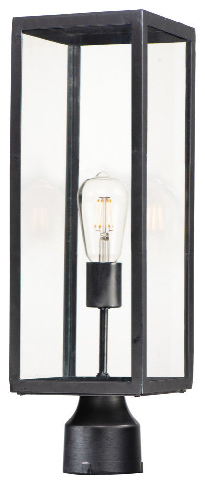 Maxim Lighting Catalina 1-Light Outdoor Pole/Post Lantern, Dark Bronze