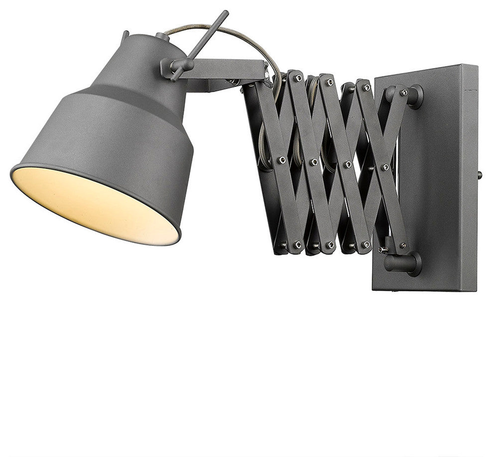 Plexus 1-Light Gray Sconce