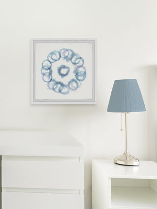 "Circle Beneath Circle" Framed Painting Print, 18"x18"
