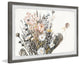 "Flowering Plants" Framed Painting Print
