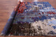 9' 0" X 11' 10" Modern Hand Knotted Wool and Silk Rug Q7234