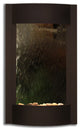 Serene Waters by Adagio Water Features, Silver Mirror, Textured Black