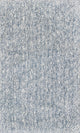 KAS Bliss 1587 Slate Heather Shag Area Rug, 9'x13'
