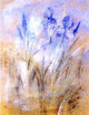 John Twachtman Irises, 21"x28" Wall Decal Print