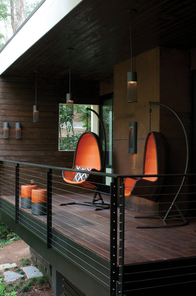 Hinkley Aria Large Wall Mount Lantern, Buckeye Bronze